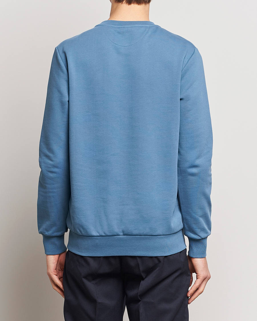 Men | Sweaters & Knitwear | Paul Smith | Embroidery Crew Neck Sweatshirt Light Blue