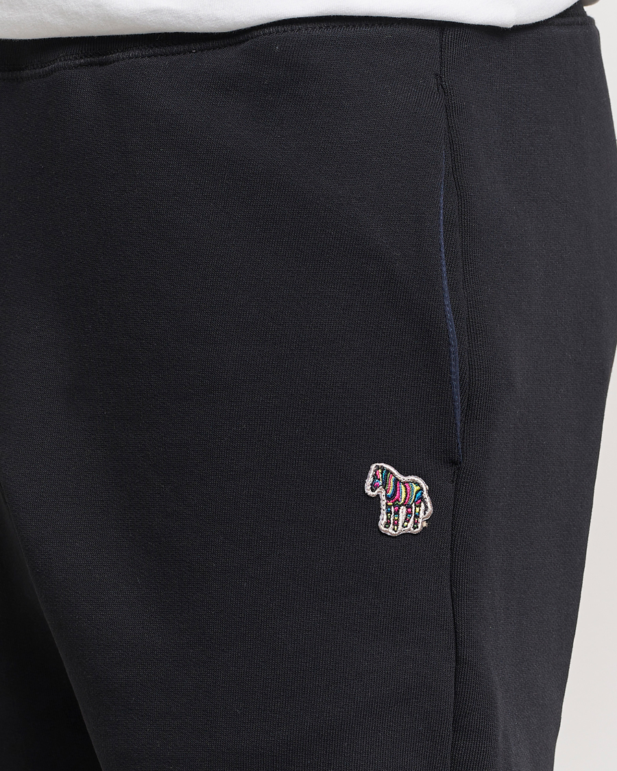 Men | Trousers | PS Paul Smith | Zebra Organic Cotton Sweatpants Black