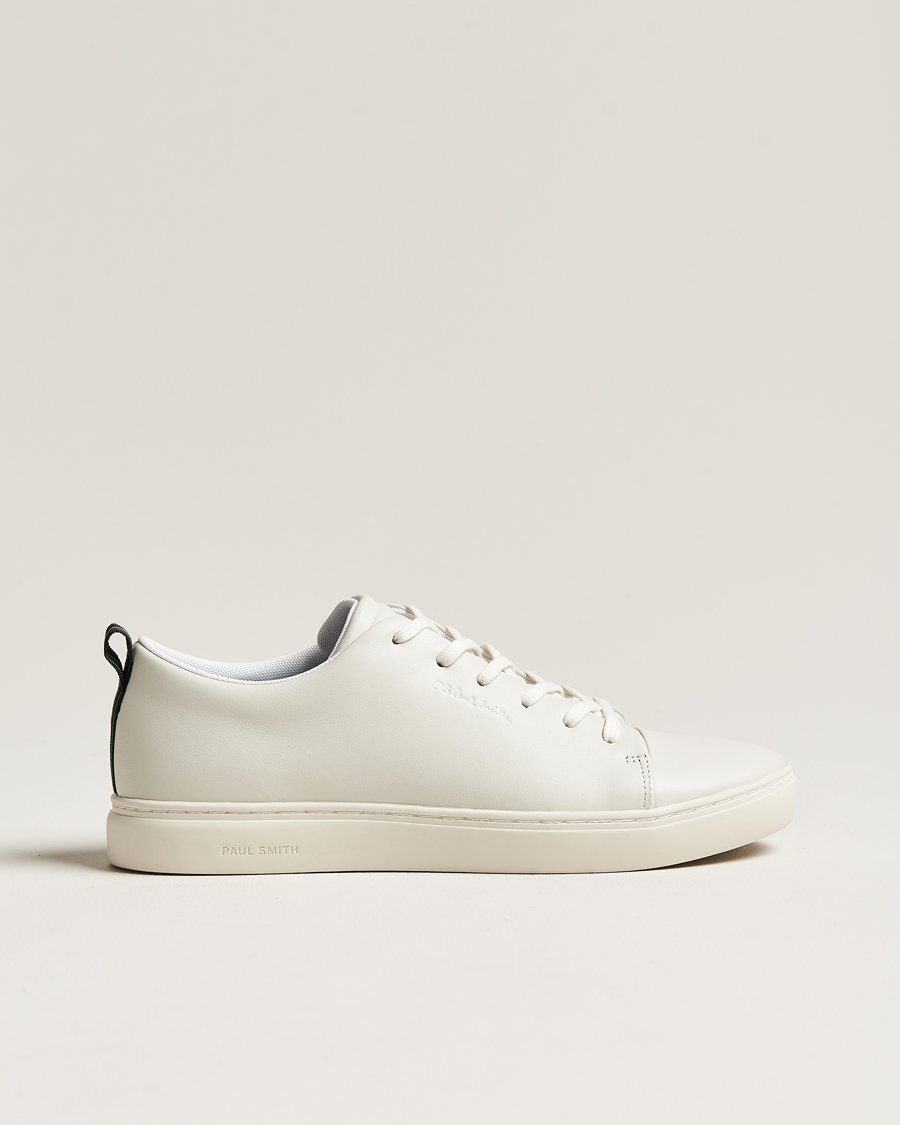 Men |  | PS Paul Smith | Lee Leather Sneaker White