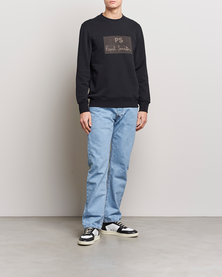 Men | Sweaters & Knitwear | PS Paul Smith | PS Crew Neck Sweatshirt Black