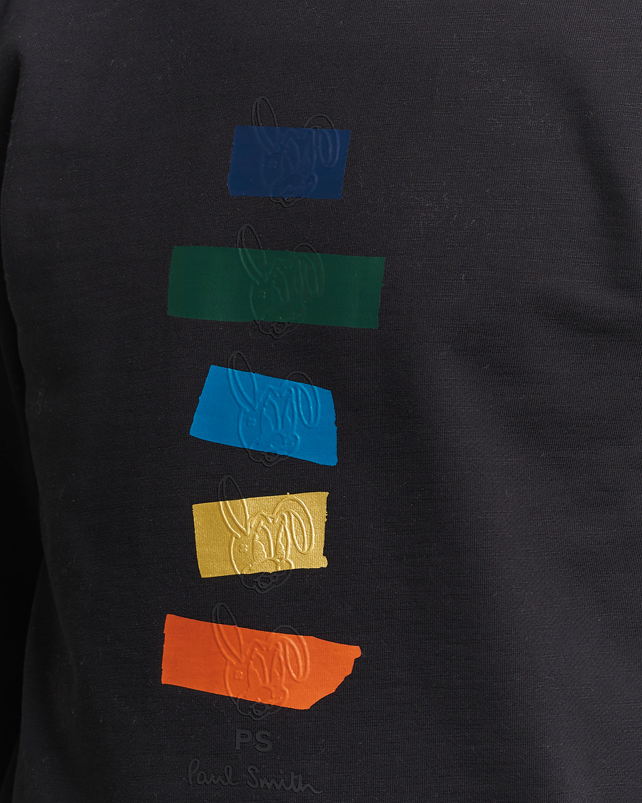 Men | Sweaters & Knitwear | PS Paul Smith | Rabbits Crew Neck Sweatshirt Black