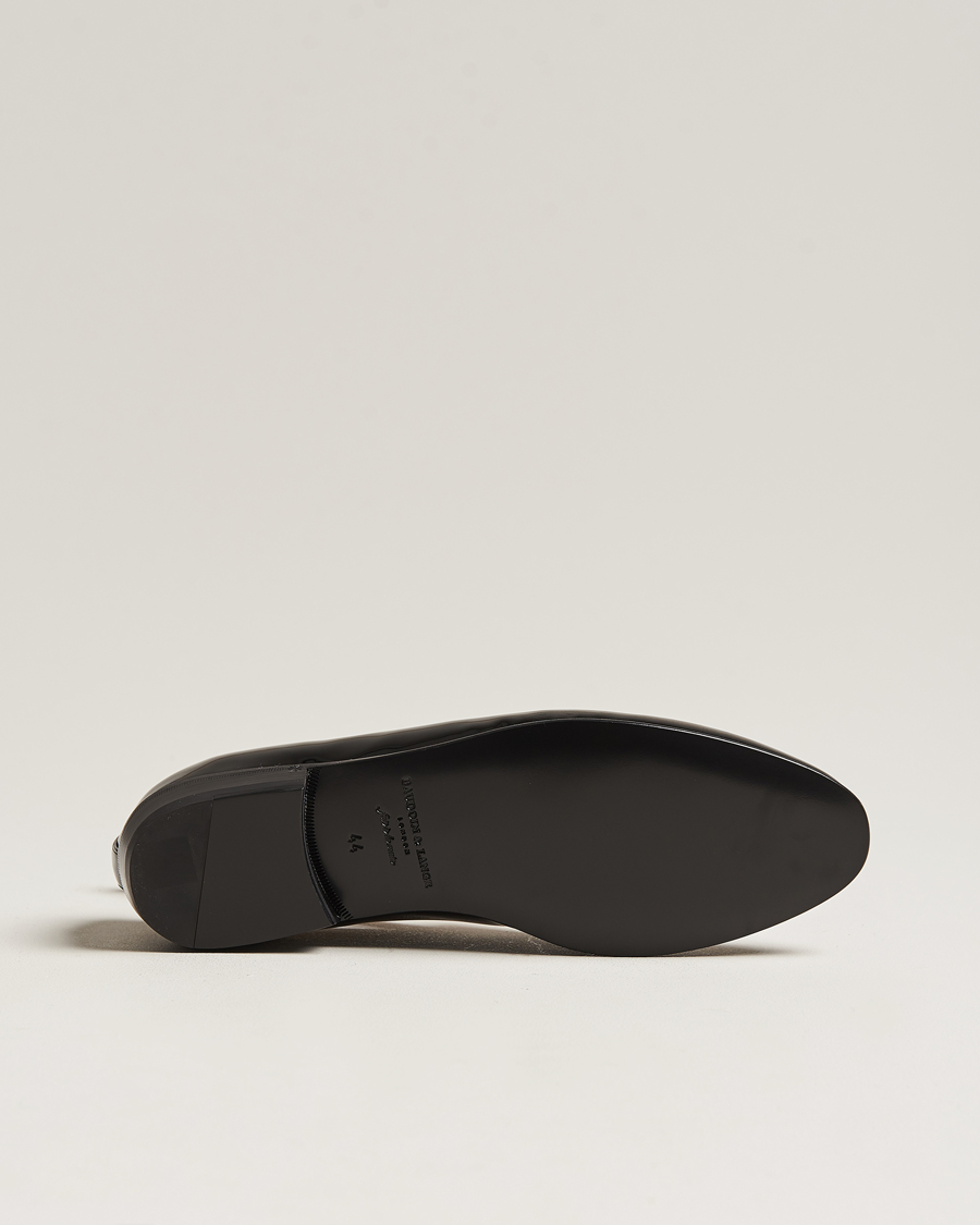 Men | Baudoin & Lange Sagan Patent Loafers Black Calf | Baudoin & Lange | Sagan Patent Loafers Black Calf
