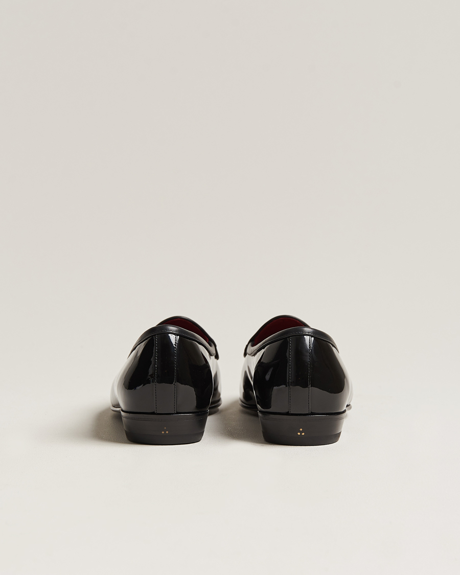 Men | Baudoin & Lange Sagan Patent Loafers Black Calf | Baudoin & Lange | Sagan Patent Loafers Black Calf