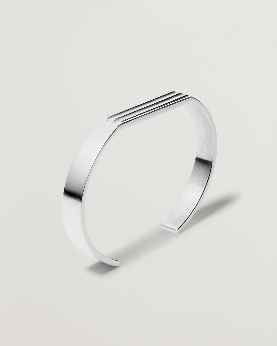 Men | LE GRAMME Godron Bracelet Sterling Silver 21g | LE GRAMME | Godron Bracelet Sterling Silver 21g