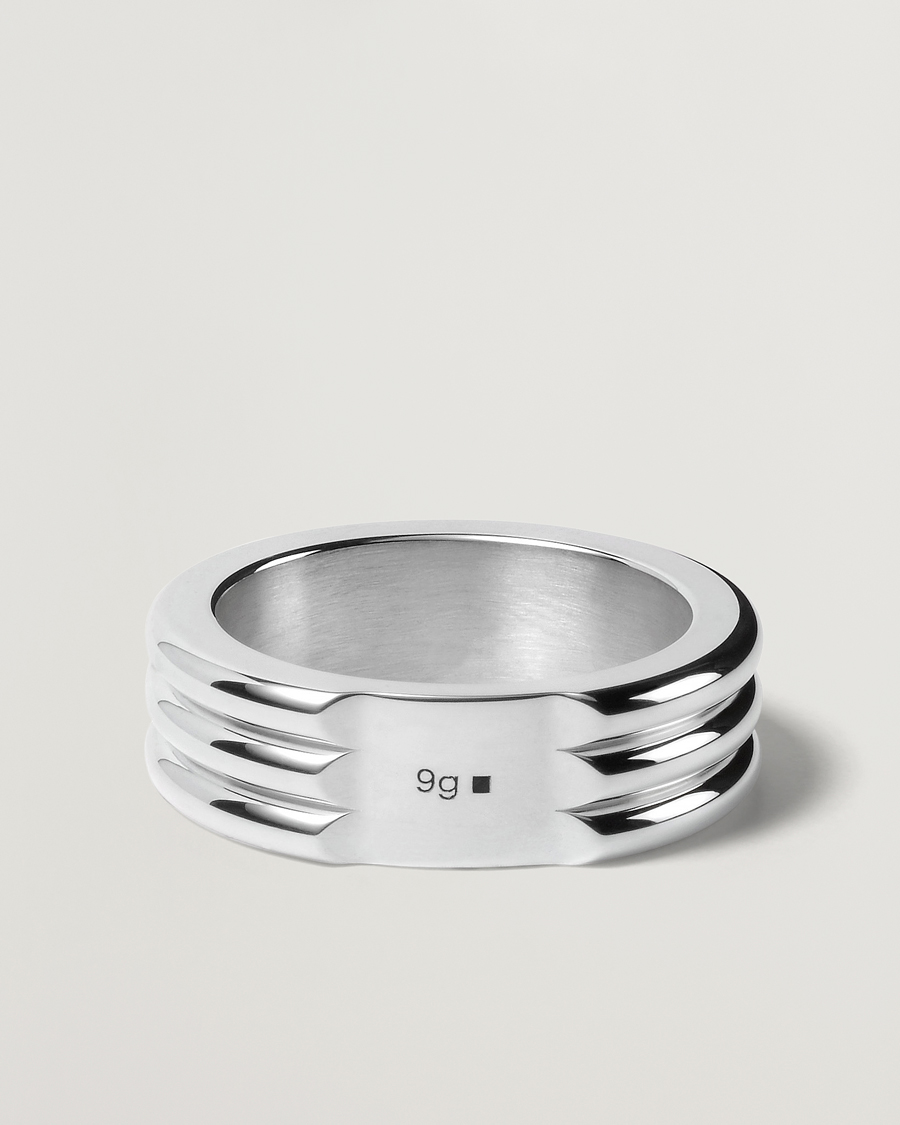 Men |  | LE GRAMME | Godron Ring Sterling Silver 9g