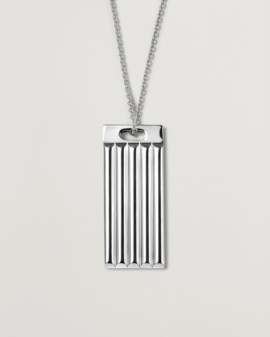 Men | LE GRAMME Godron Necklace Sterling Silver 8g | LE GRAMME | Godron Necklace Sterling Silver 8g