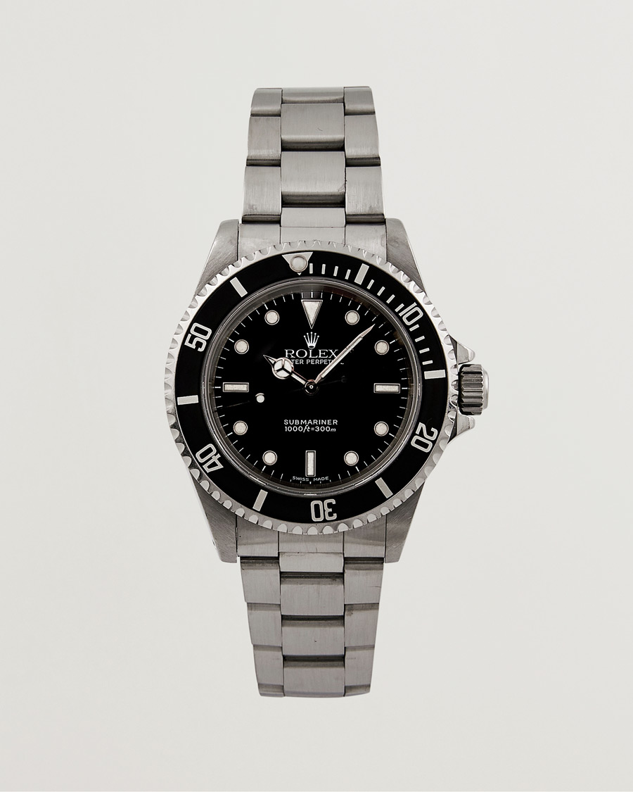 Men | Rolex Pre-Owned Submariner 14060 Oyster Perpetual Steel Black | Rolex Pre-Owned | Submariner 14060 Oyster Perpetual Steel Black