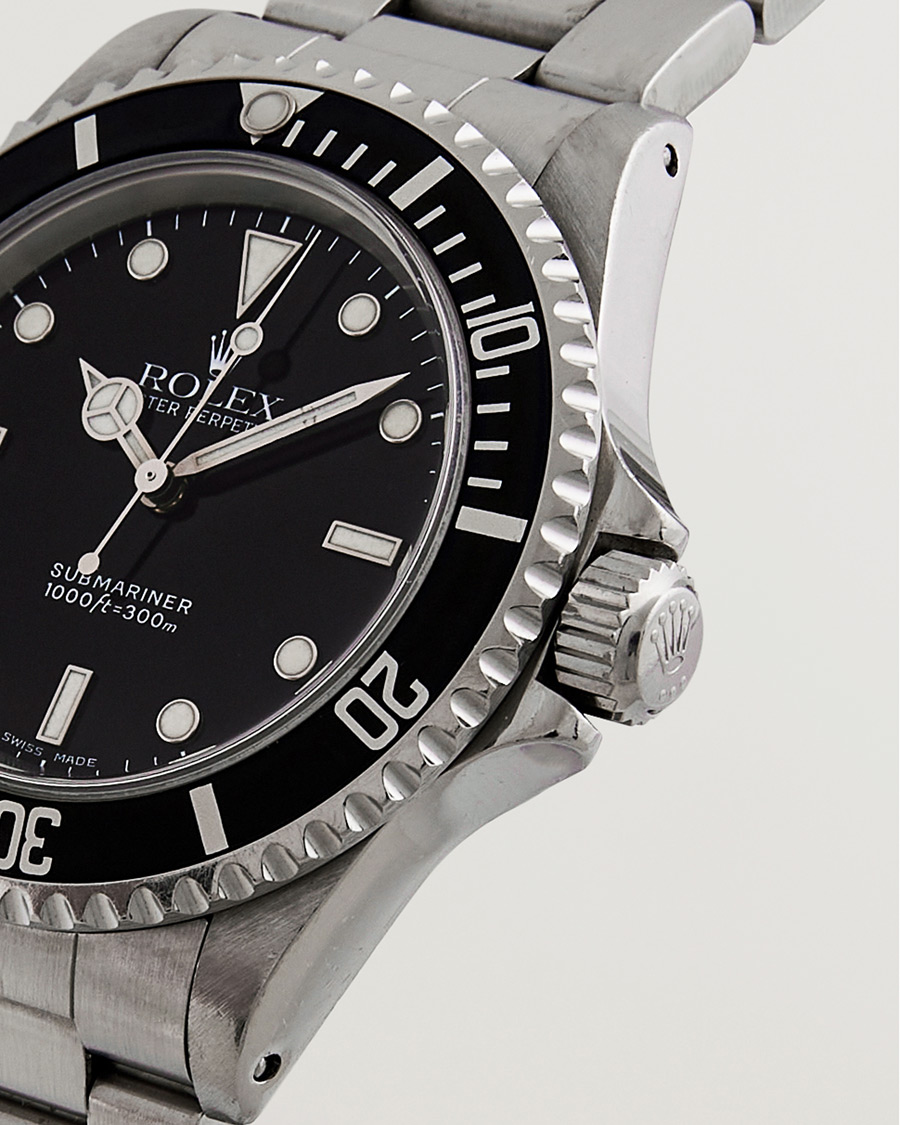 Men | Rolex Pre-Owned Submariner 14060 Oyster Perpetual Steel Black | Rolex Pre-Owned | Submariner 14060 Oyster Perpetual Steel Black