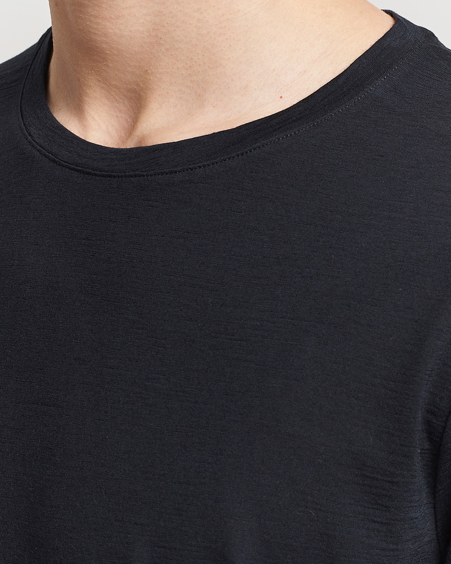 Men | T-Shirts | Houdini | Desoli Merino T-Shirt True Black