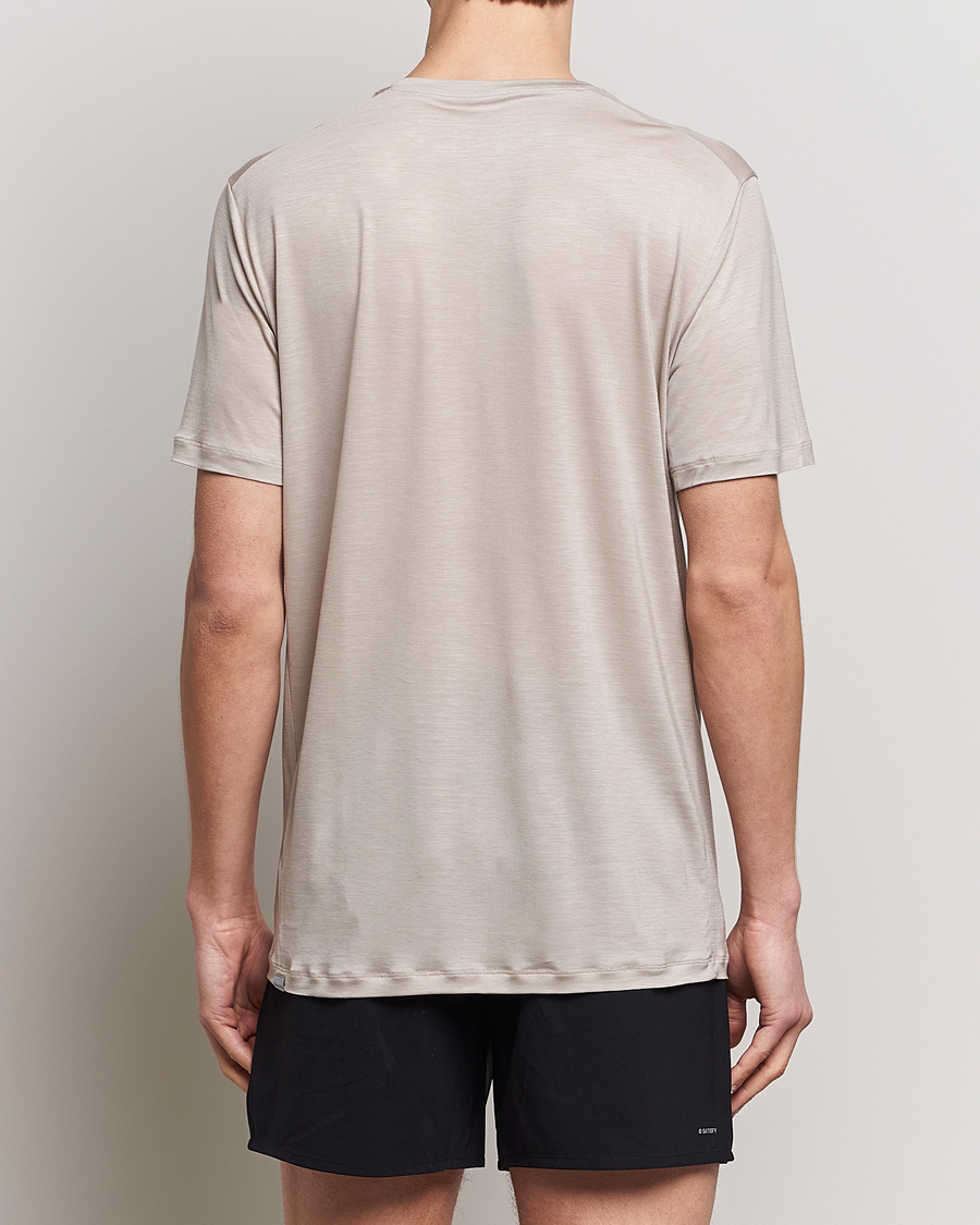 Men | T-Shirts | Houdini | Tree Tencel T-Shirt Sandstorm