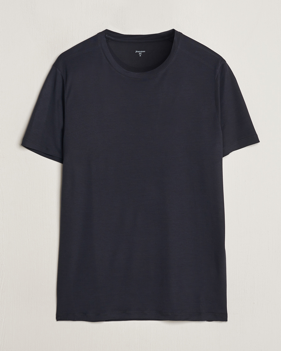 Men | T-Shirts | Houdini | Tree Tencel T-Shirt True Black