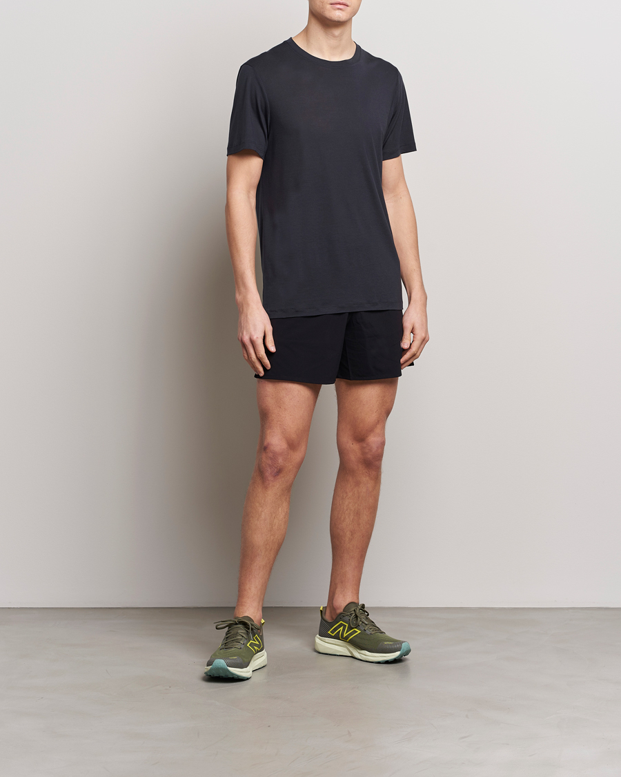 Men | T-Shirts | Houdini | Tree Tencel T-Shirt True Black