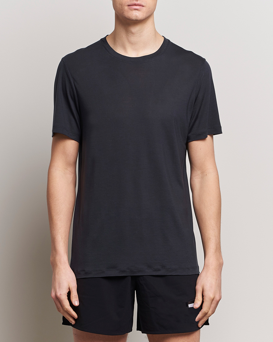 Men | T-Shirts | Houdini | Tree Tencel T-Shirt True Black