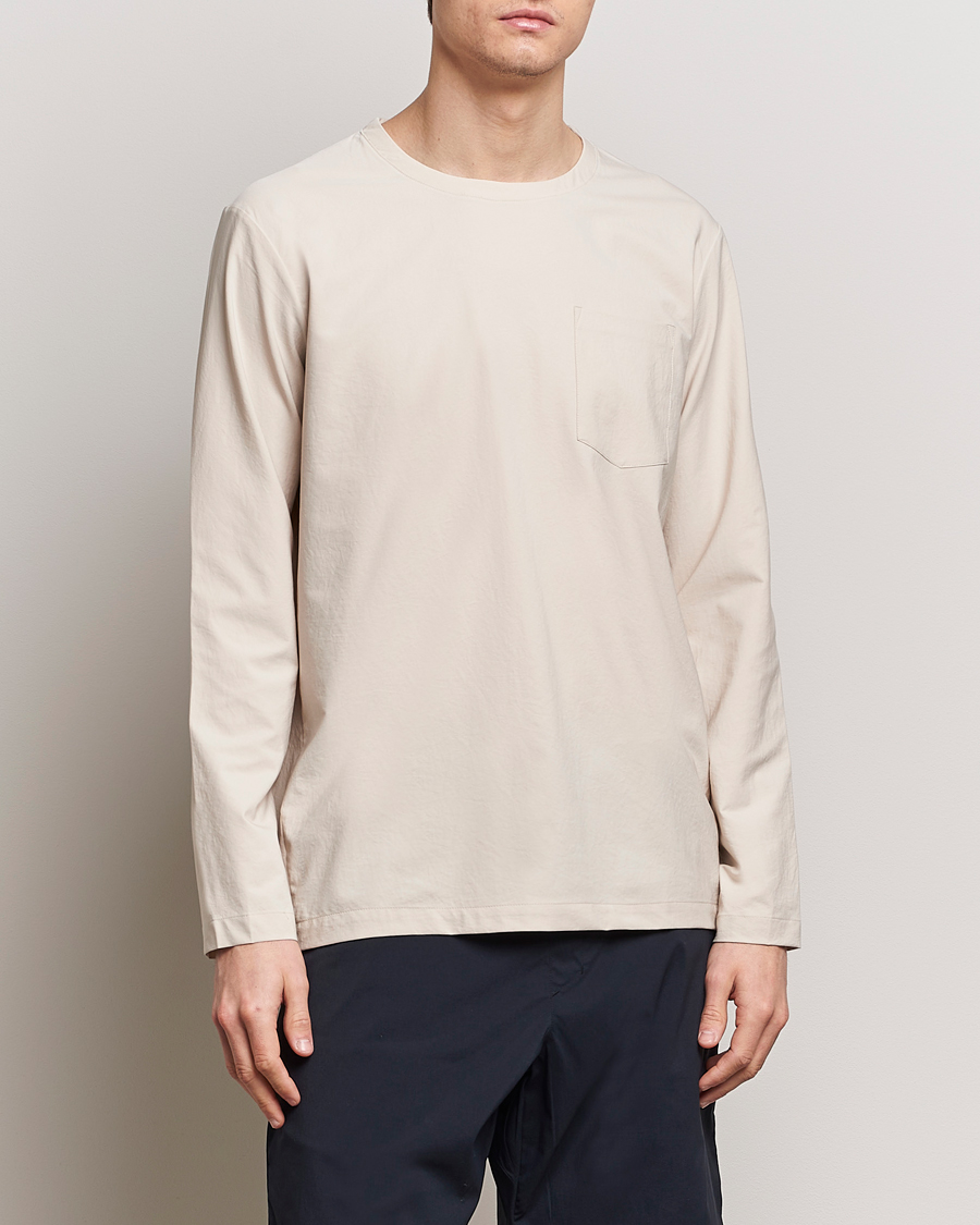 Houdini Cover Crew Quick Dry Long Sleeve Foggy Mountain at