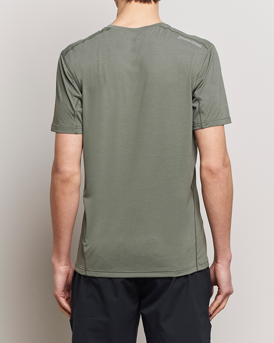 Men | T-Shirts | Houdini | Pace Air T-Shirt Geyser Grey