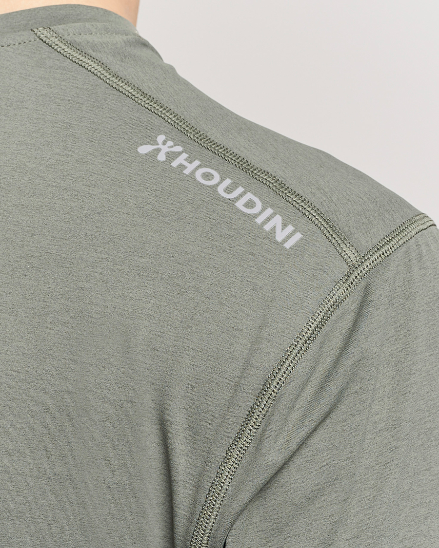 Men | T-Shirts | Houdini | Pace Air T-Shirt Geyser Grey