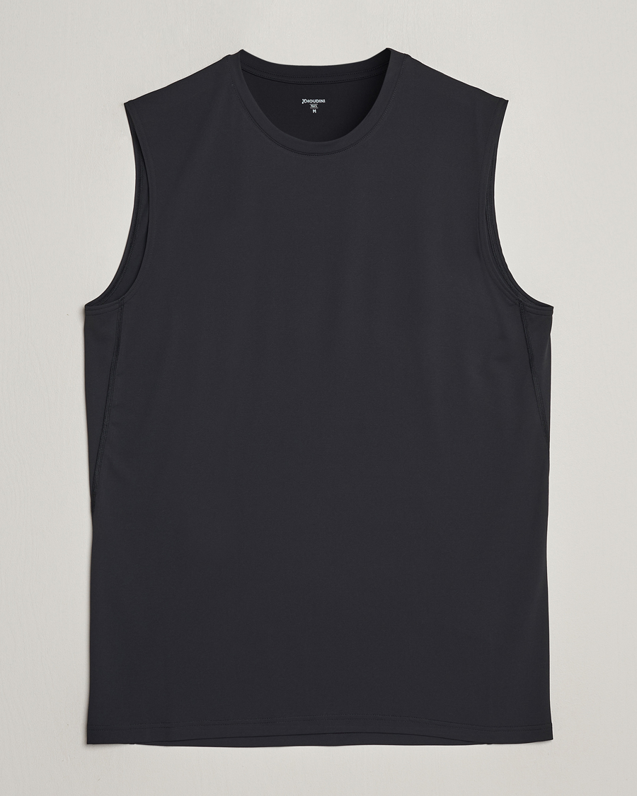 Men | T-Shirts | Houdini | Pace Air Tank True Black