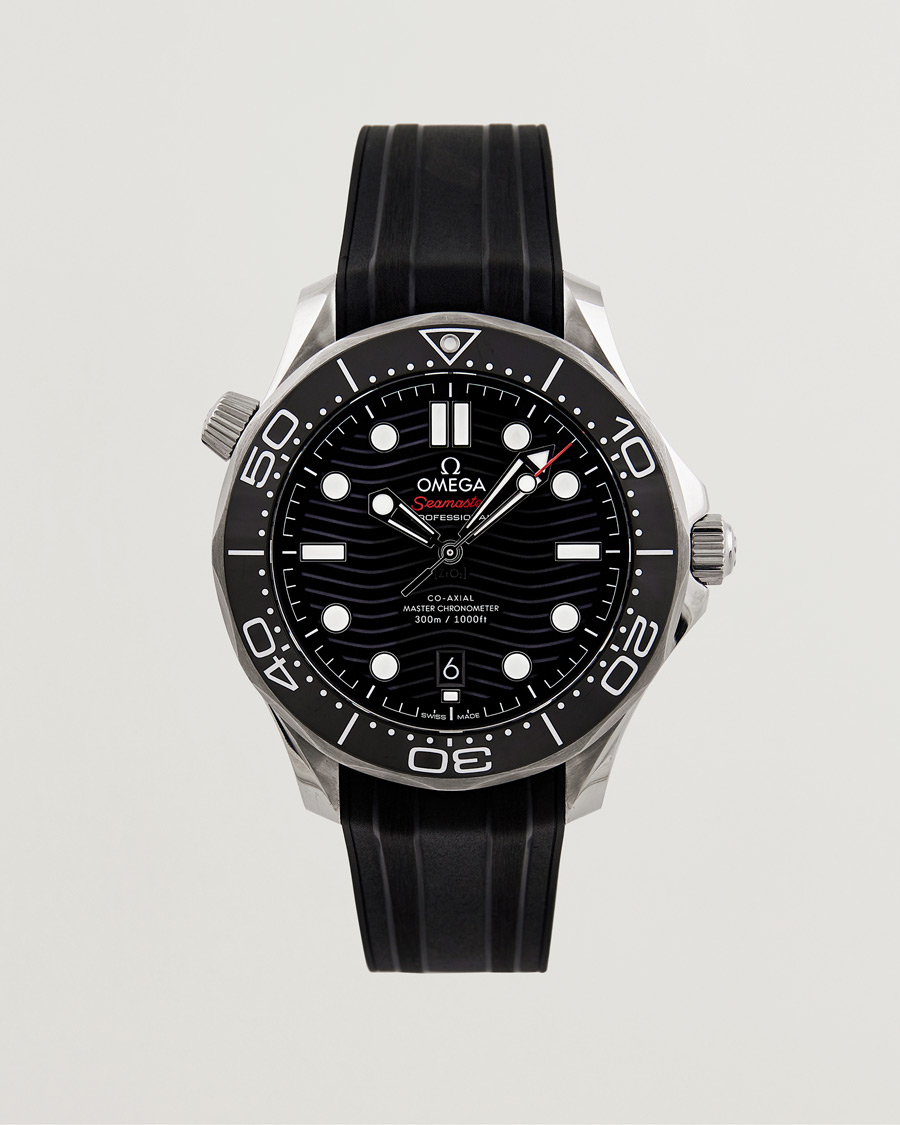 Men | Omega Pre-Owned Seamaster Diver 300M 210.32.42.20.01 Steel Black Steel Black | Omega Pre-Owned | Seamaster Diver 300M 210.32.42.20.01 Steel Black Steel Black