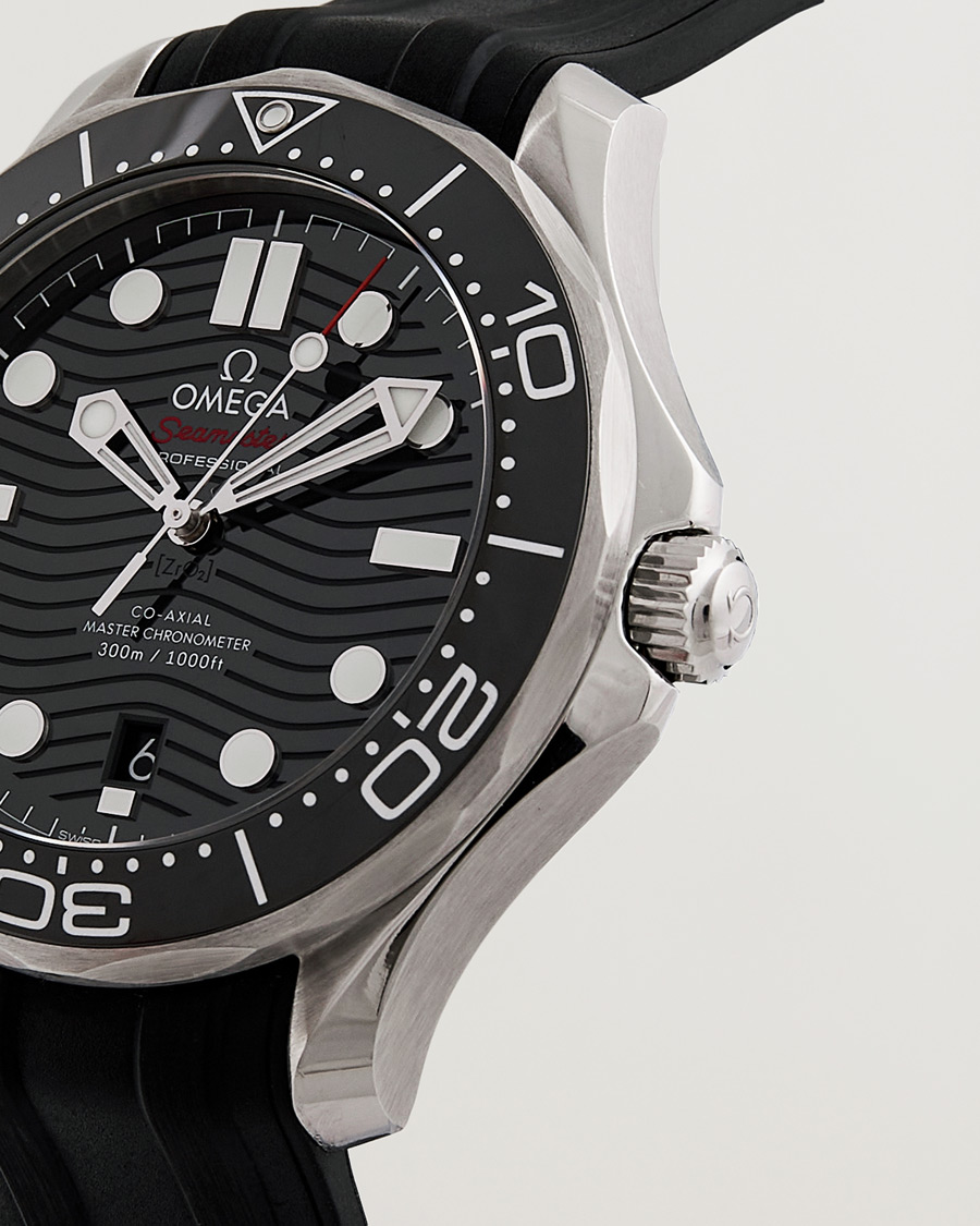 Men | Omega Pre-Owned Seamaster Diver 300M 210.32.42.20.01 Steel Black Steel Black | Omega Pre-Owned | Seamaster Diver 300M 210.32.42.20.01 Steel Black Steel Black