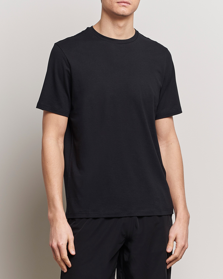 Men | T-Shirts | Falke | Core Running T-Shirt Black