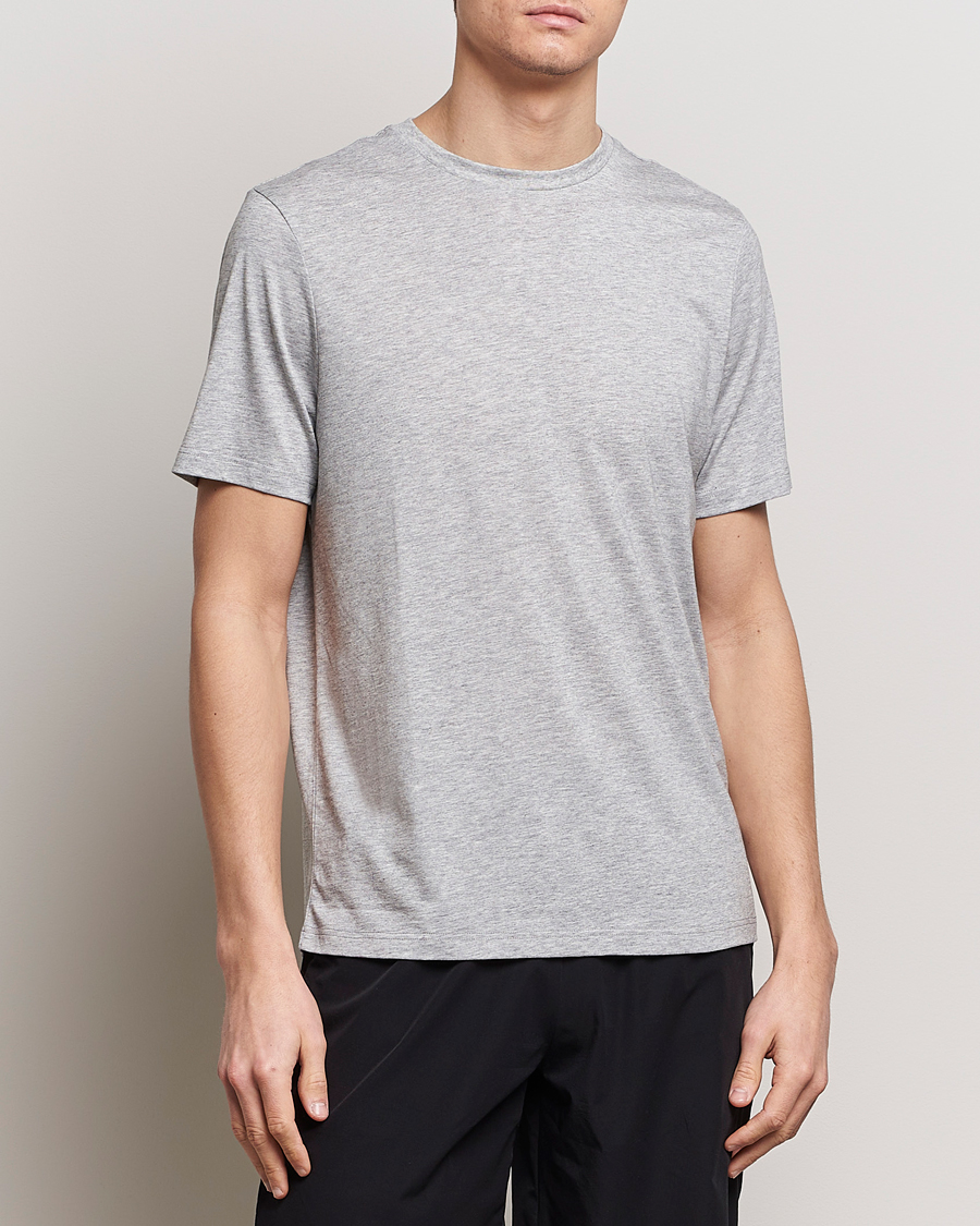 Mies |  | Falke Sport | Falke Core Running T-Shirt Grey Heather
