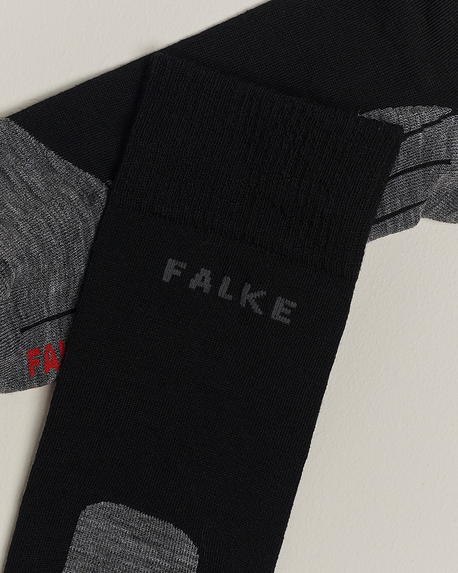 Men | Clothing | Falke Sport | Falke TK5 Wander Trekking Socks Black Mix