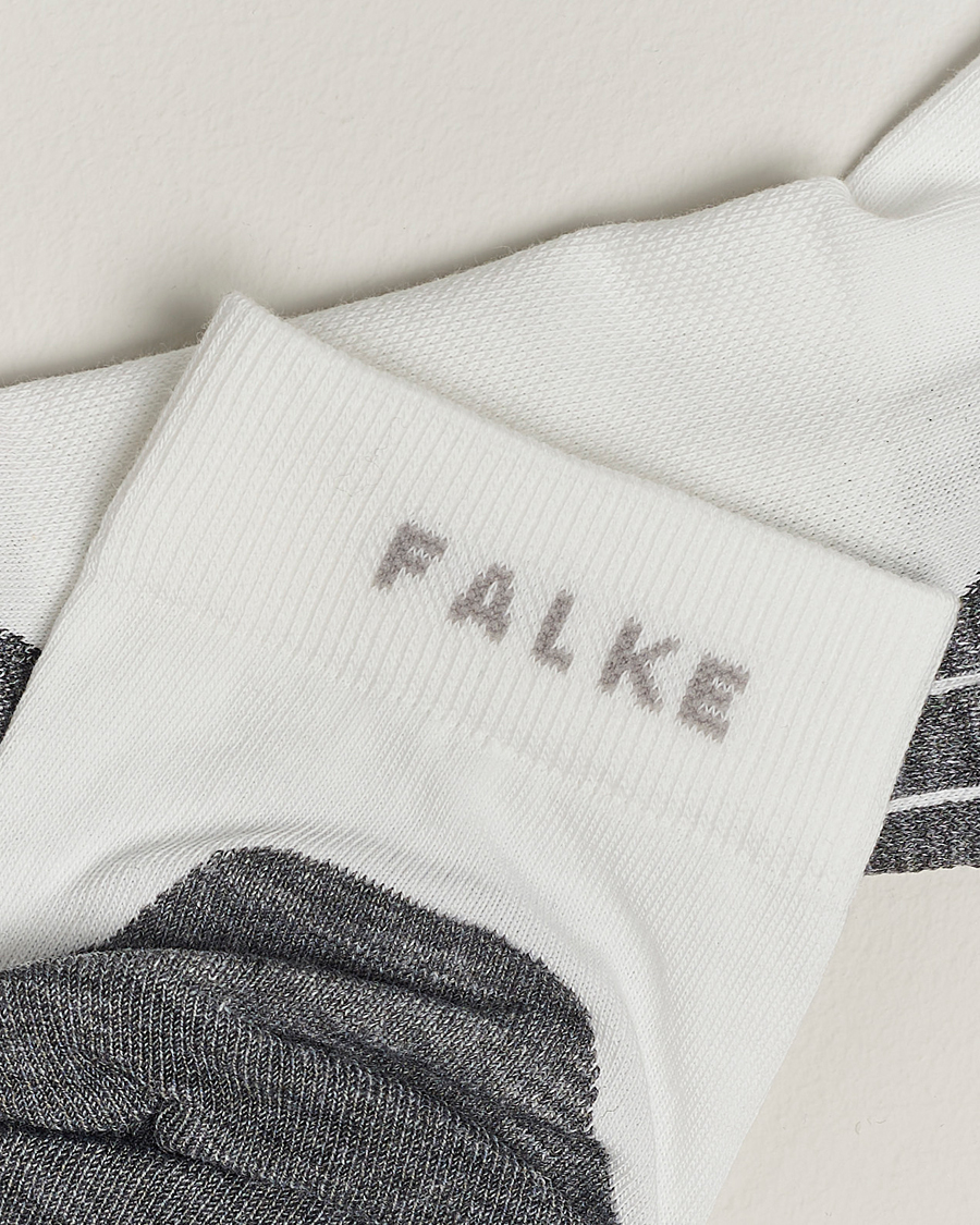 Herr | Ankelstrumpor | Falke Sport | Falke RU4 Endurance Short Running Socks White Mix