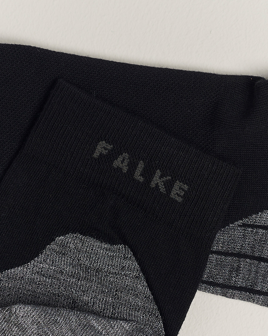 Men | Ankle Socks | Falke Sport | Falke RU4 Endurance Short Running Socks Black Mix