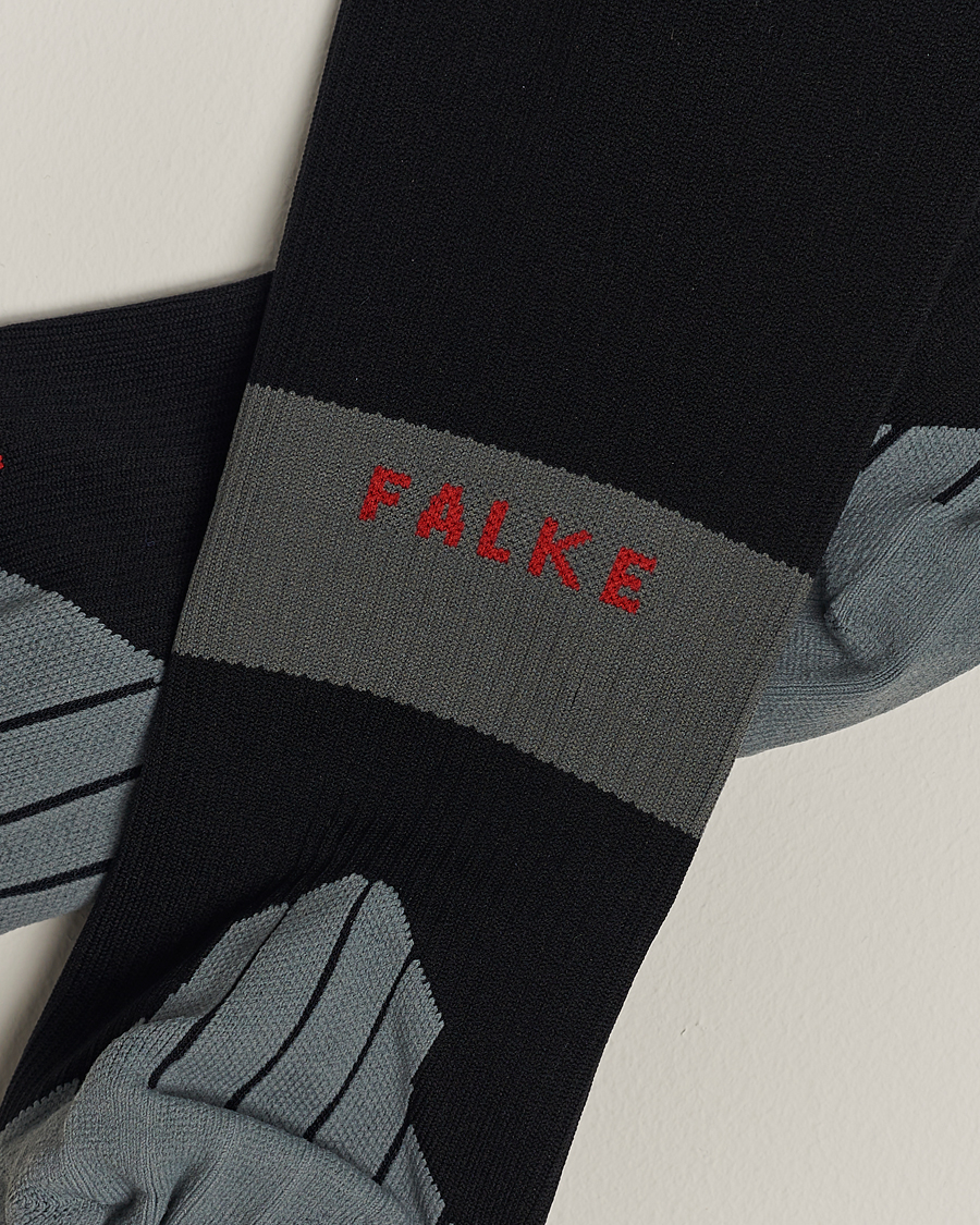 Men | Knee Socks | Falke Sport | Falke RU Compression Running Socks Black Mix