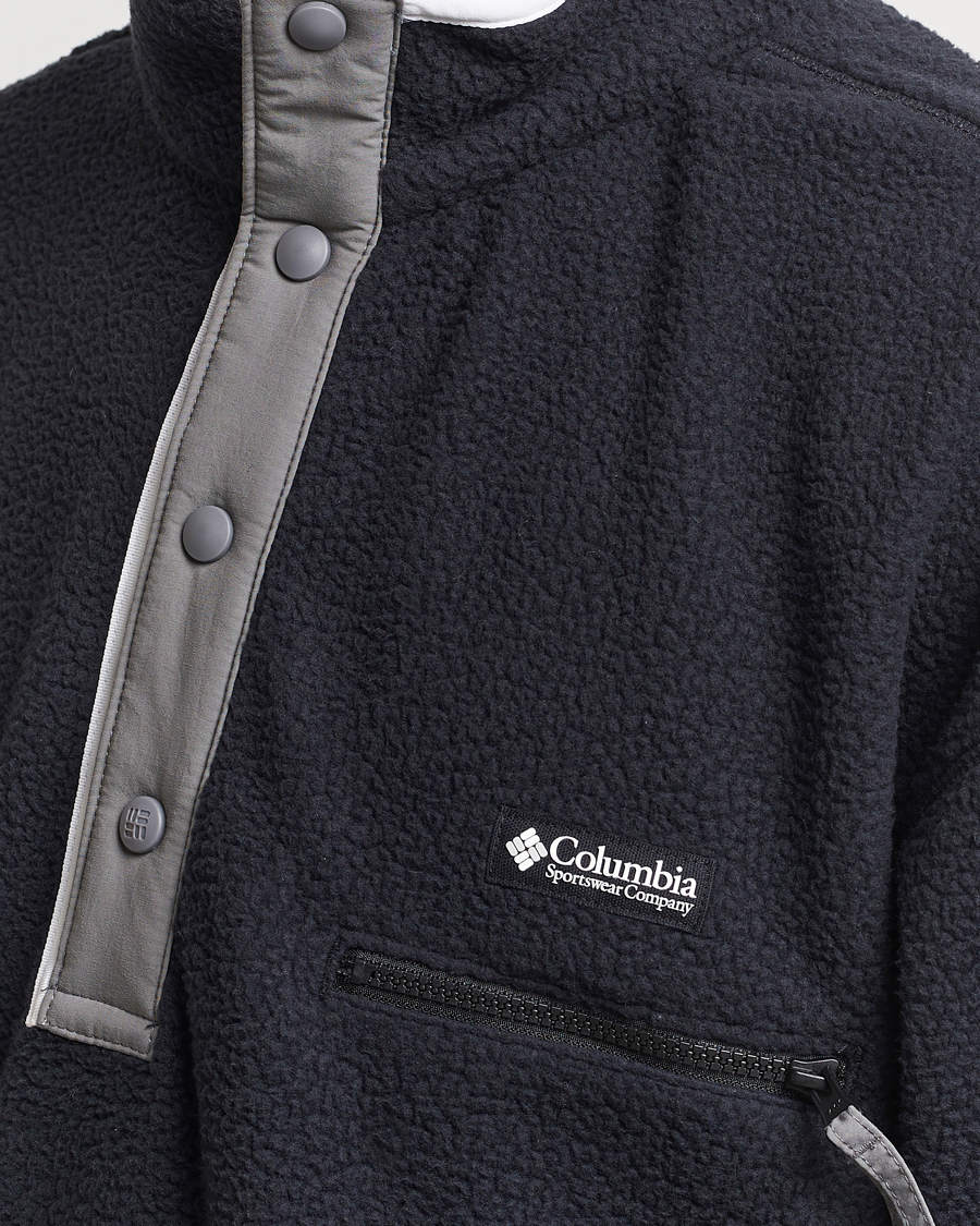Men | Sweaters & Knitwear | Columbia | Helvetia Half Snap Fleece Black