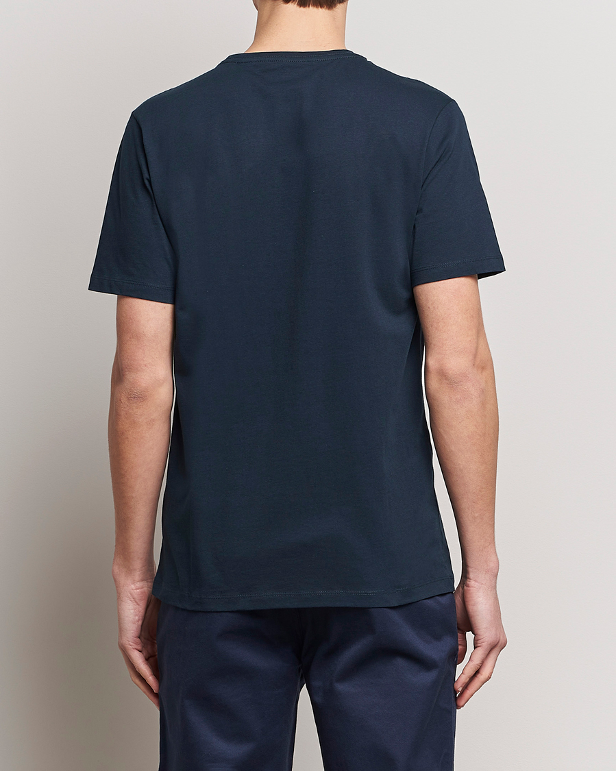 Men | T-Shirts | KnowledgeCotton Apparel | Agnar Basic T-Shirt Total Eclipse