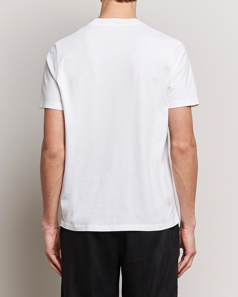 Jil Sander Round Collar Simple T-Shirt White at CareOfCarl.com