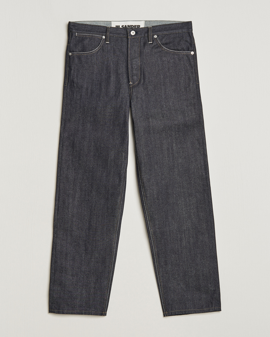 Men | Jeans | Jil Sander | Regular Fit 5-Pocket Denim Dark Indigo