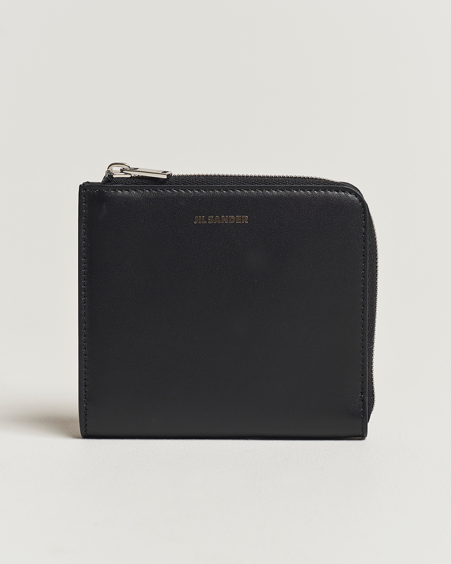 Men | Jil Sander Soft Calf Wallet Black | Jil Sander | Soft Calf Wallet Black
