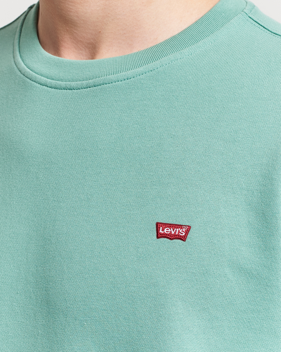 Men | Sweaters & Knitwear | Levi's | Original Crew Neck Sweatshirt Feldspar Green
