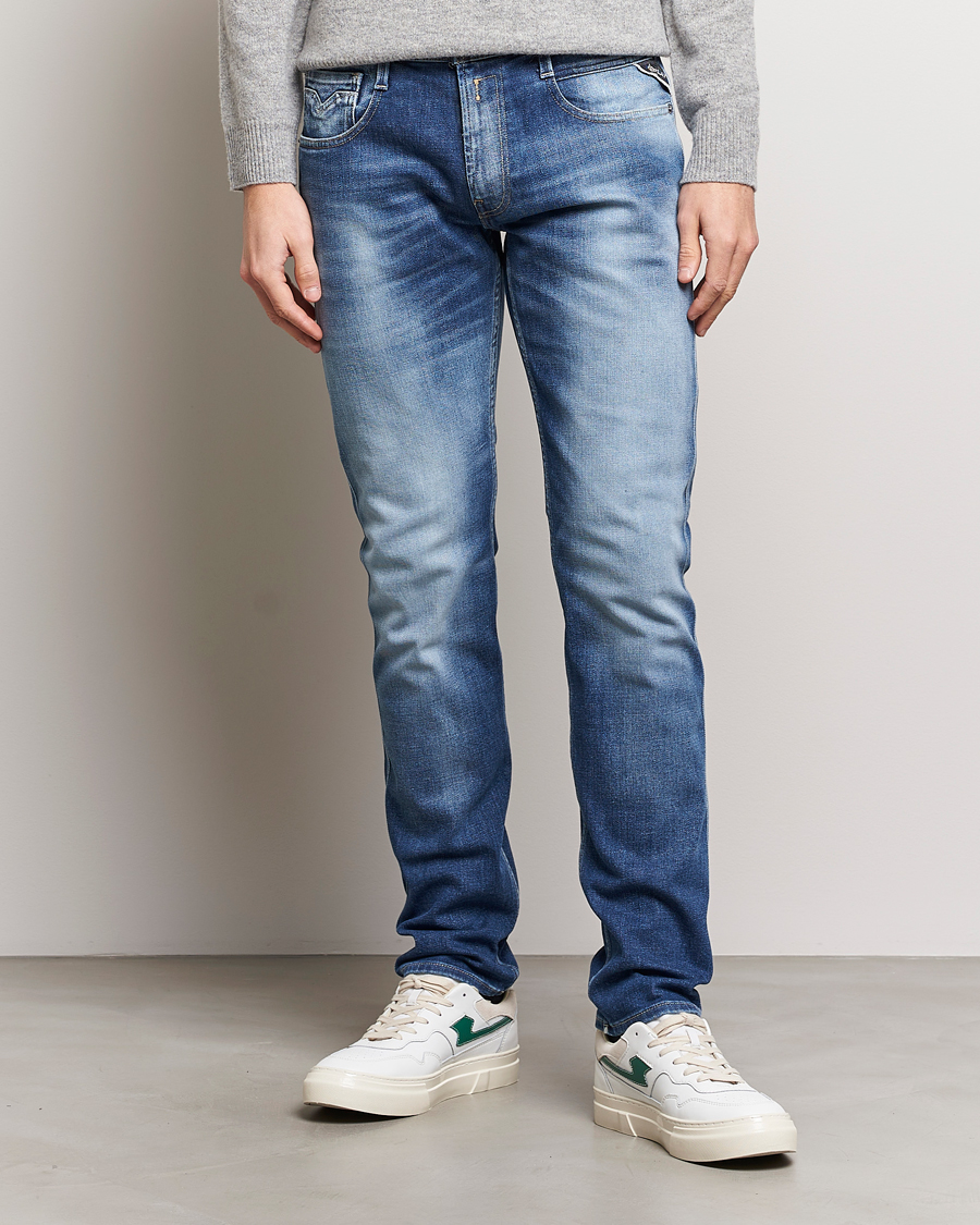 Men | Jeans | Replay | Anbass Stretch Jeans Medium Blue
