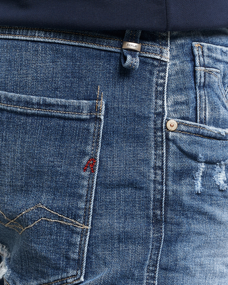 Men | Jeans | Replay | Anbass 5 Year Stretch Jeans Medium Blue