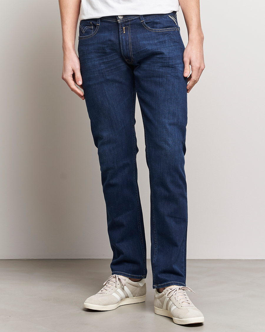 Herr | Jeans | Replay | Rocco Stretch Jeans Dark Blue