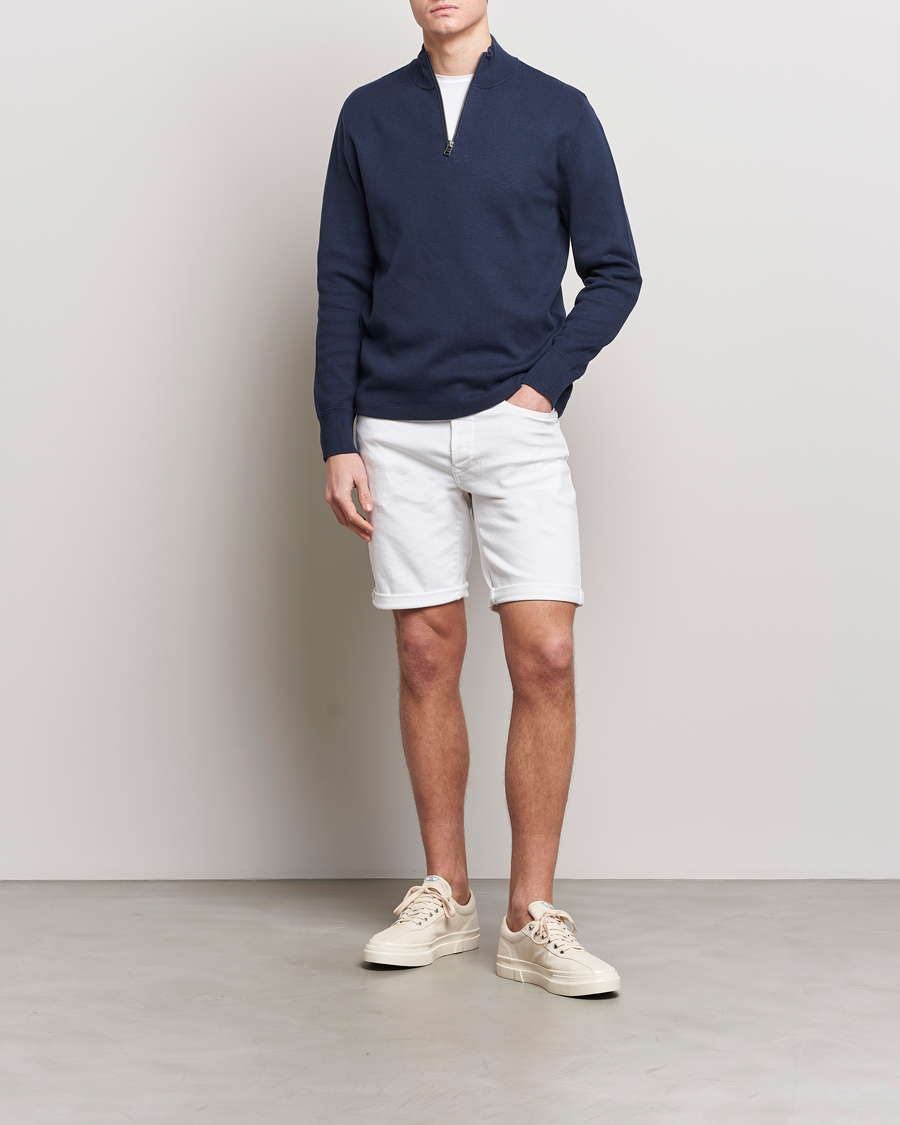 Men | Shorts | Replay | RBJ981 Super Stretch Denim Shorts White