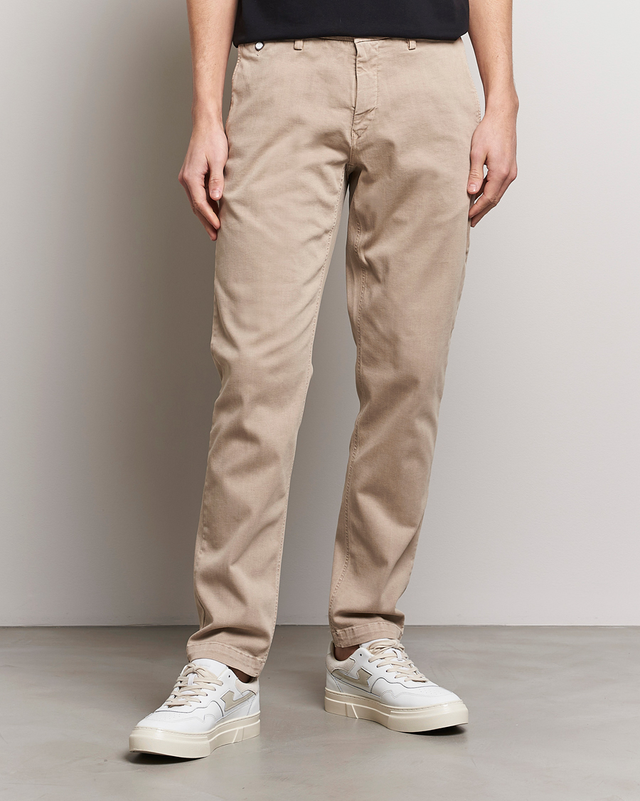 Men | Trousers | Replay | Benni Hyperflex X-Lite Chinos Coffee Cream