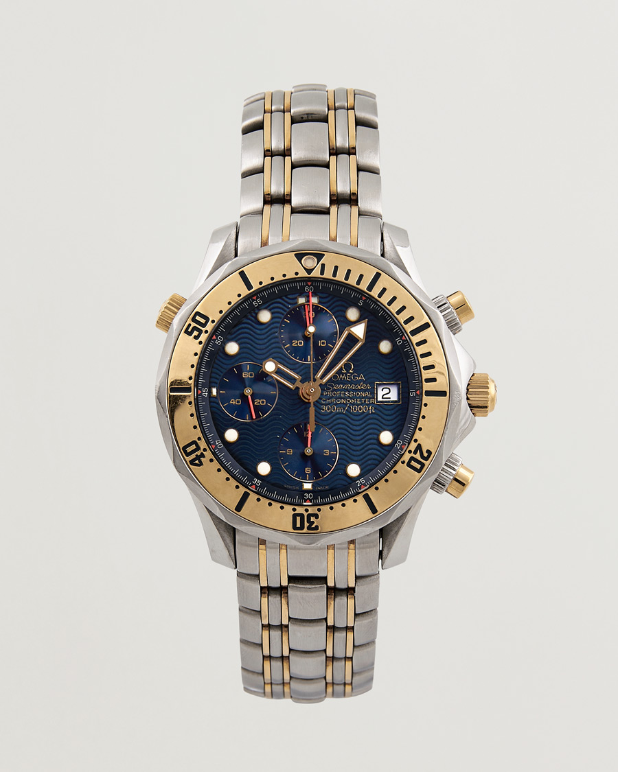 Men | Omega Pre-Owned Seamaster 300M 2398800 Steel Blue | Omega Pre-Owned | Seamaster 300M 2398800 Steel Blue