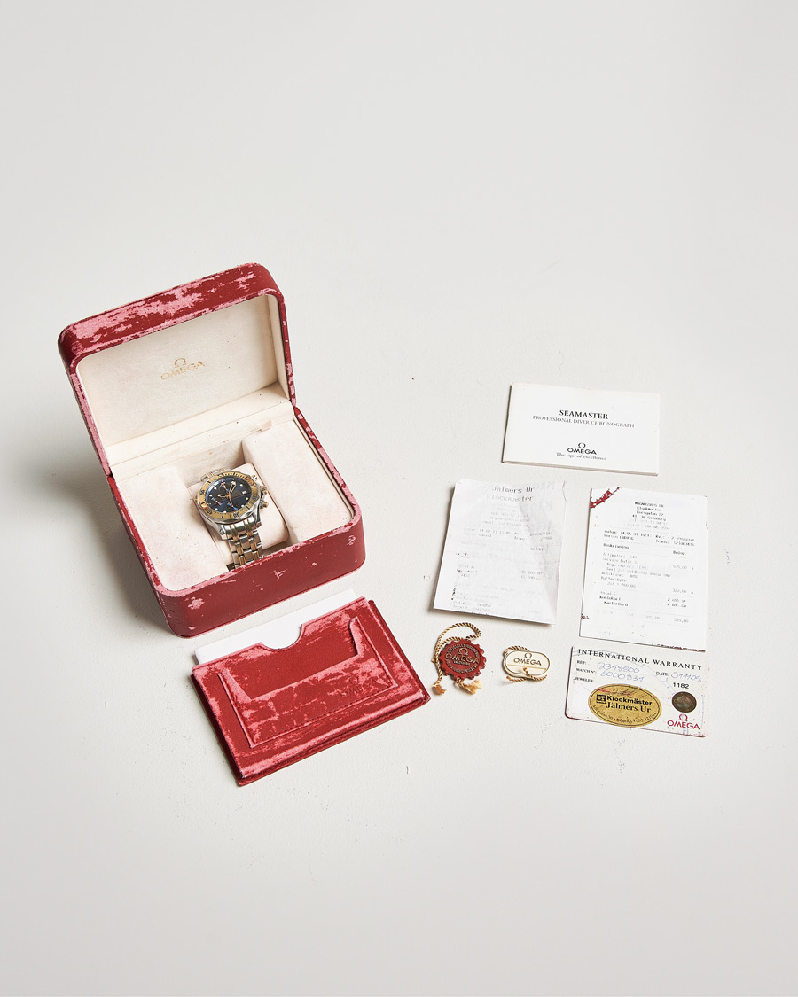 Men | Omega Pre-Owned Seamaster 300M 2398800 Steel Blue | Omega Pre-Owned | Seamaster 300M 2398800 Steel Blue