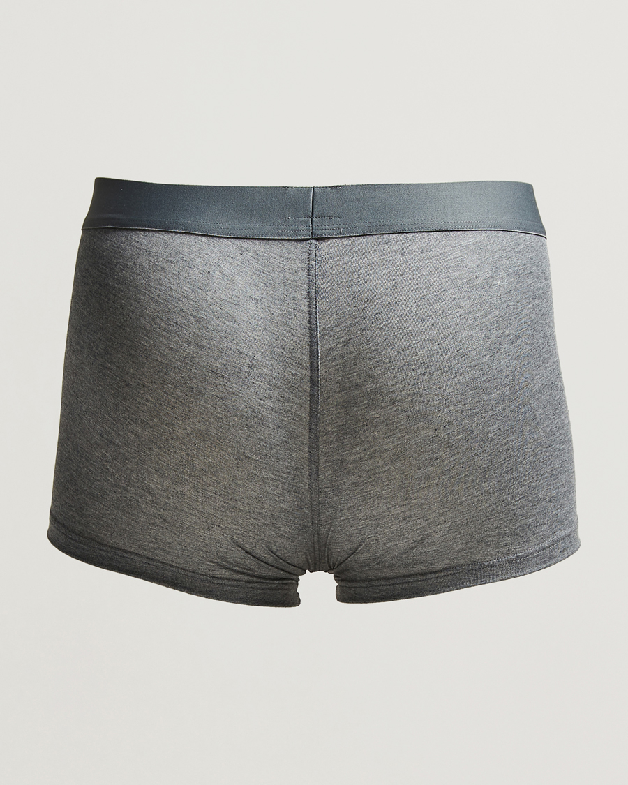 Men | Underwear & Socks | Zimmerli of Switzerland | Micro Modal Boxer Briefs Grey Melange