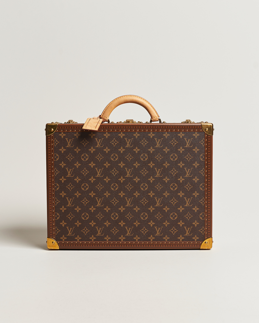 Men |  | Louis Vuitton Pre-Owned | Cotteville 45 Suitcase Monogram 