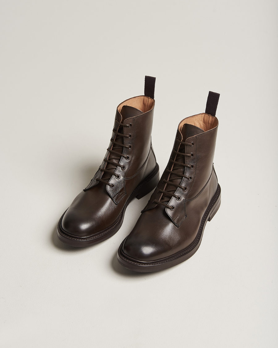 Men | Tricker's | Tricker's | Burford Dainite Country Boots Espresso