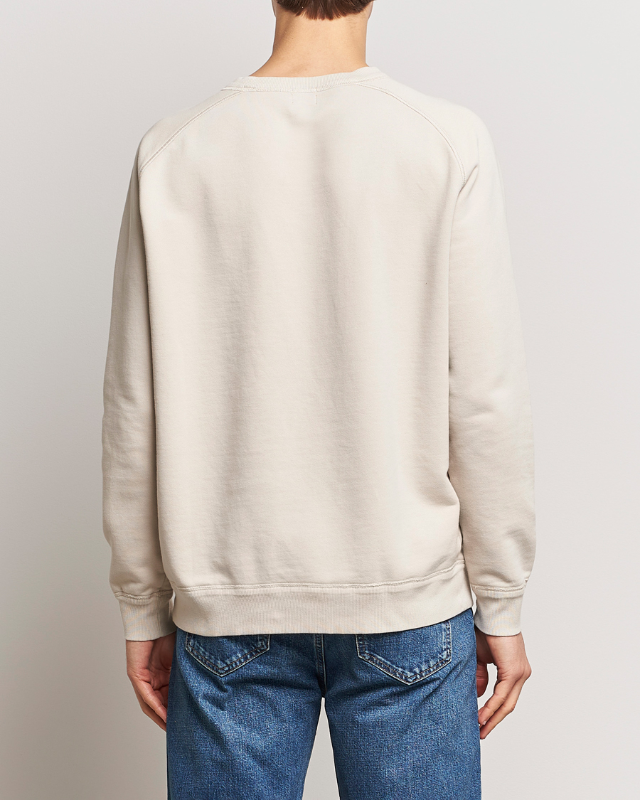 Men | Sweaters & Knitwear | Massimo Alba | Freesport Fleece Cotton Sweatshirt Light Beige