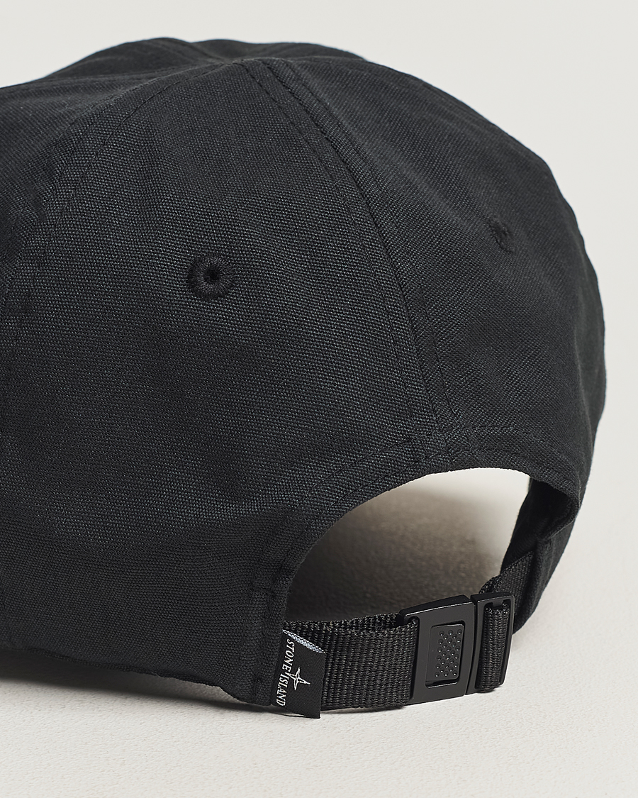 Men | Stone Island Small Logo Cap Black | Stone Island | Small Logo Cap Black