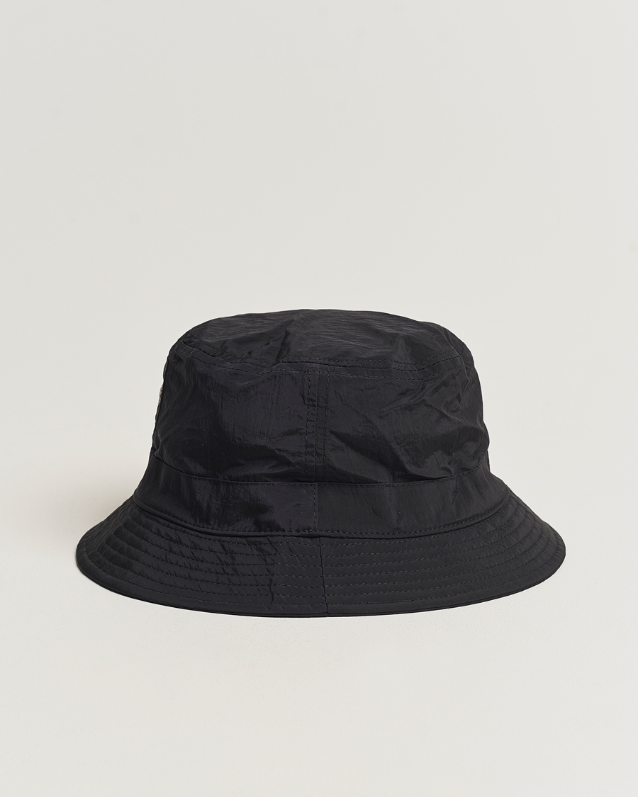 Men | Stone Island Logo Bucket Hat Black | Stone Island | Logo Bucket Hat Black