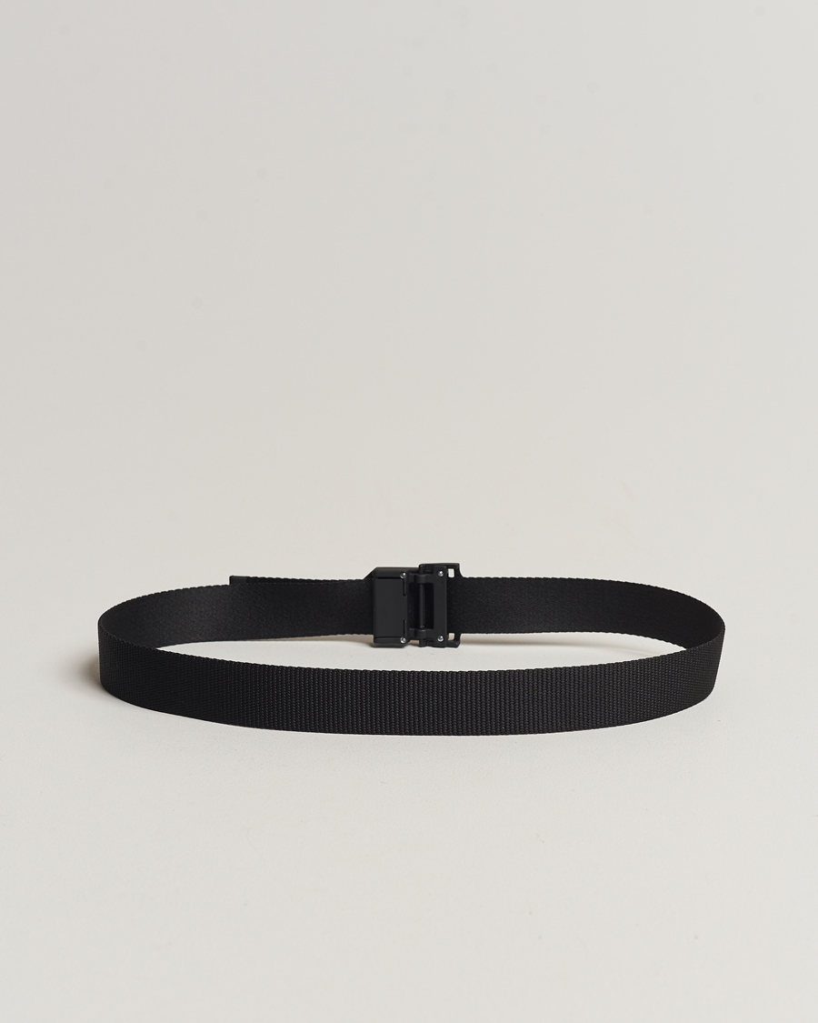 Men | Leather Belts | Stone Island | Textile Belt Black