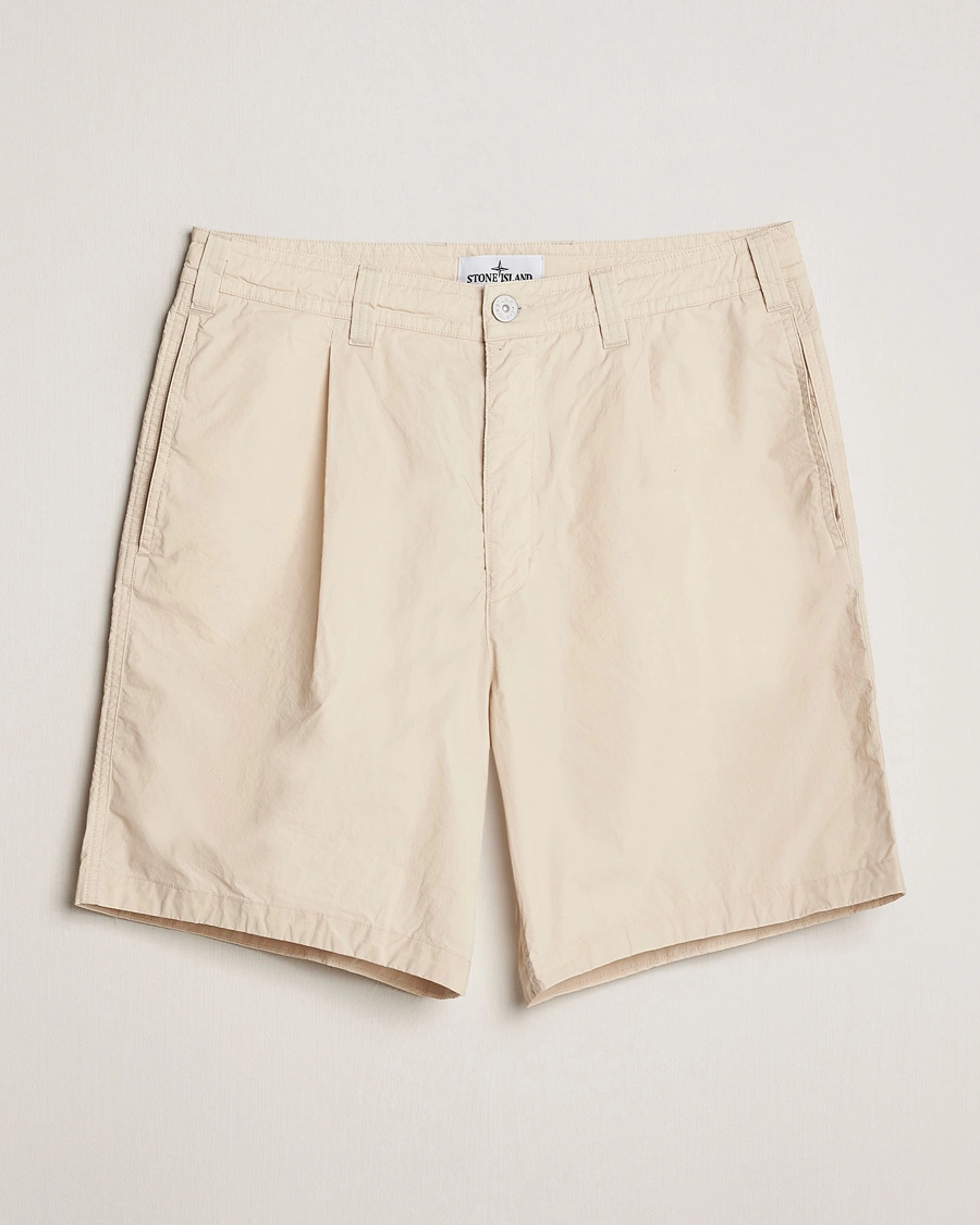 Men | Shorts | Stone Island | Marina Comfort Bermuda Shorts Natural Beige